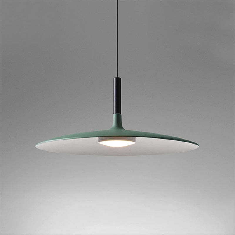 Fjorn Pendant Light Pan, Plate Shape Modern Design