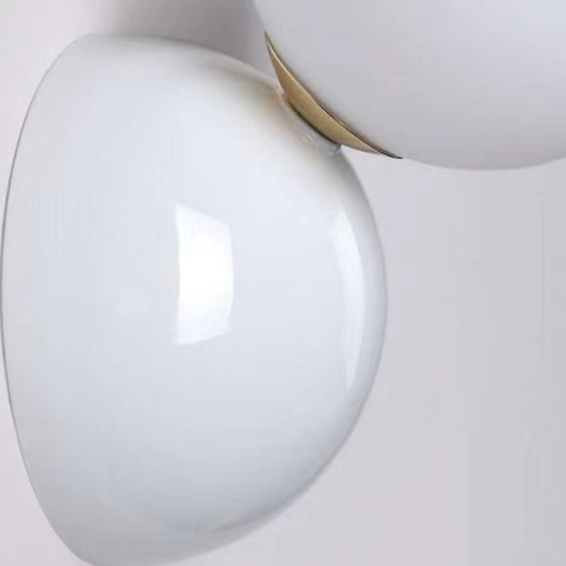 Valentina modern LED-vägglampa för inomhusbruk i svart, vitt och metall för vardagsrum