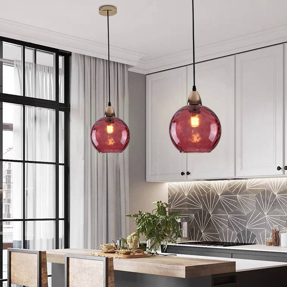 Avo Ripple Glass Pendant Lights