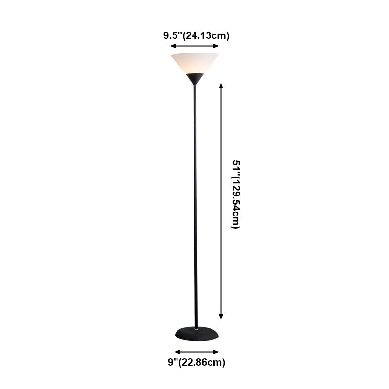 Morandi moderne kopformet gulvlampe, flere farver, metal