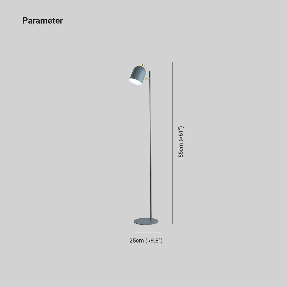 Morandi moderne gulvlampe, 4 farver