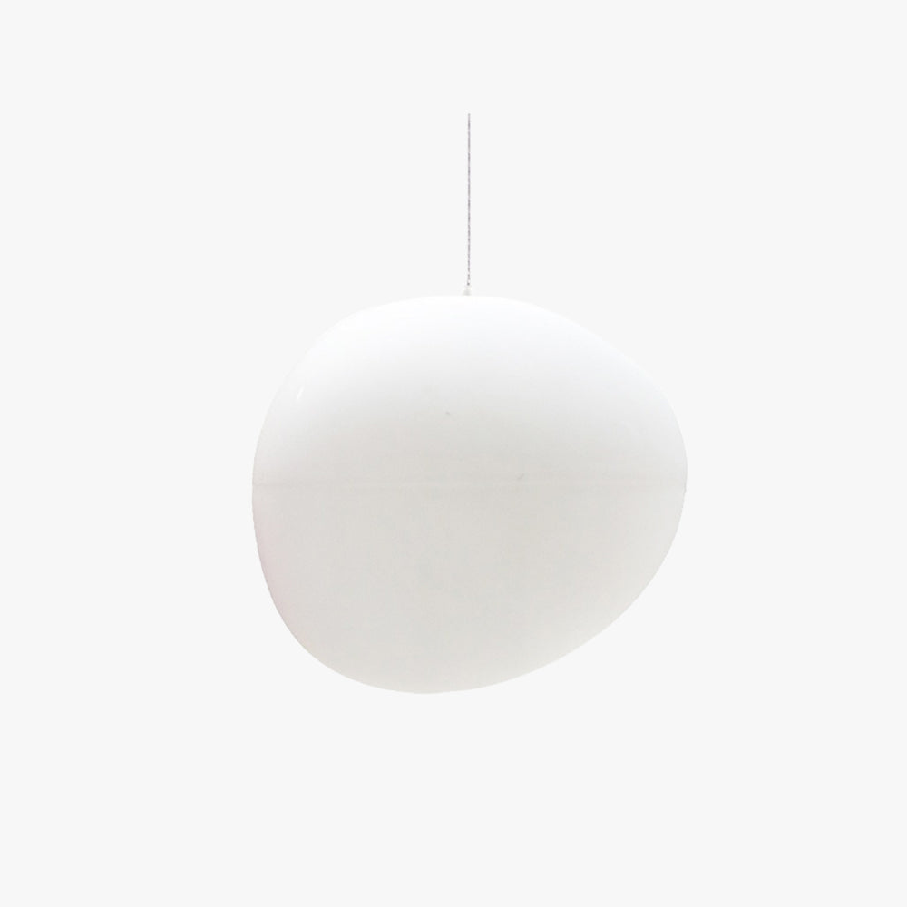 Elvora pendellampe elegant svævende æggeformet glas
