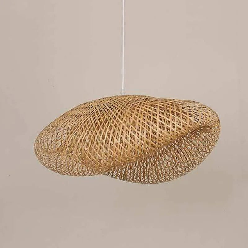 Veltrix Pendant Light Natural Kitchen Island Bamboo