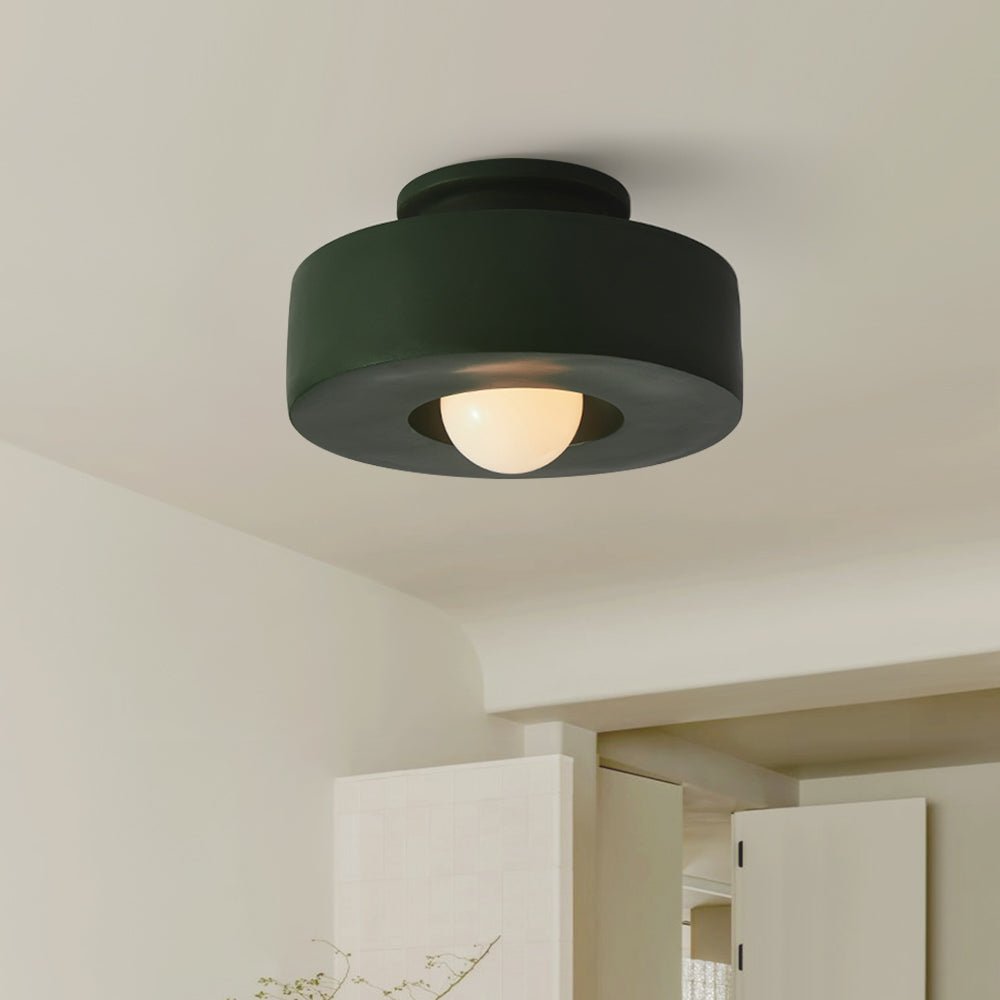 Candeeiro de teto de montagem saliente Aria nórdico estilo macaron para quarto