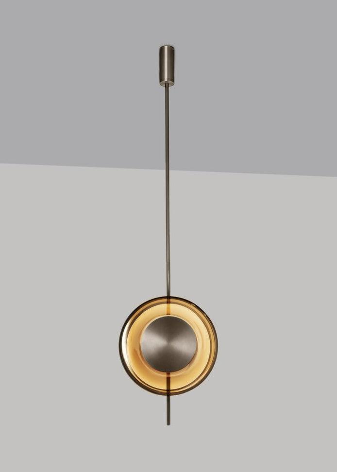 Umirus moderne minimalistisk pendellampe i glas