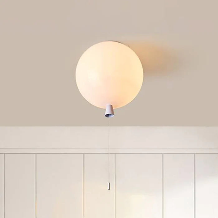 Plafon Aria brilhante em forma de balão, quarto