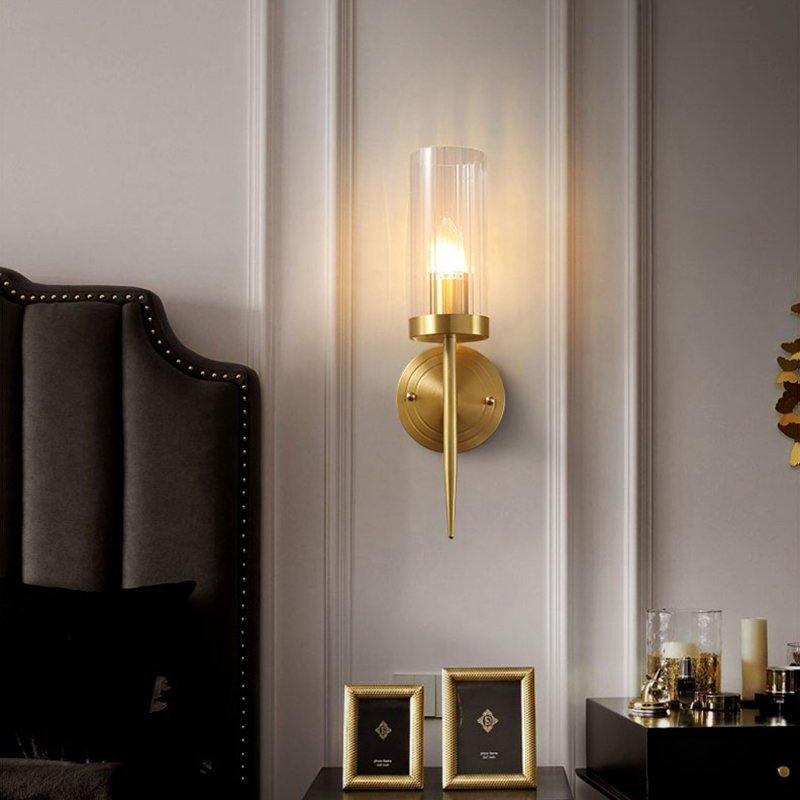 Candeeiro de parede em vidro vintage Elegance da Vilaeisra