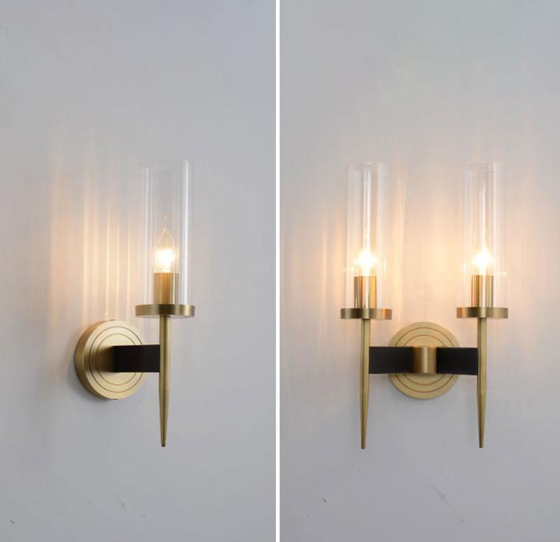 Candeeiro de parede em vidro vintage Elegance da Vilaeisra