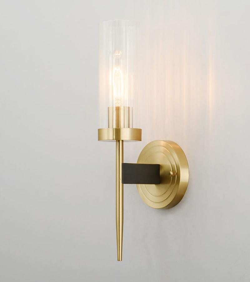 Candeeiro de parede em vidro vintage Elegance da Vilaeisra