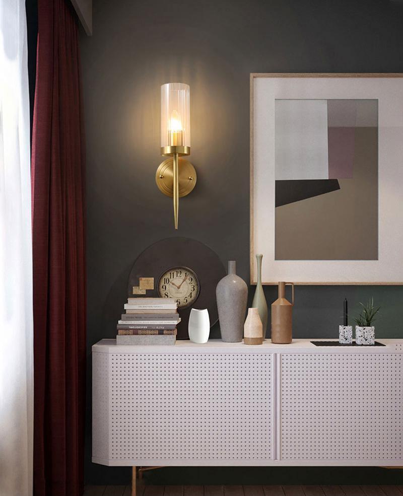Candeeiro de parede em vidro vintage Elegance da Vilaeisra