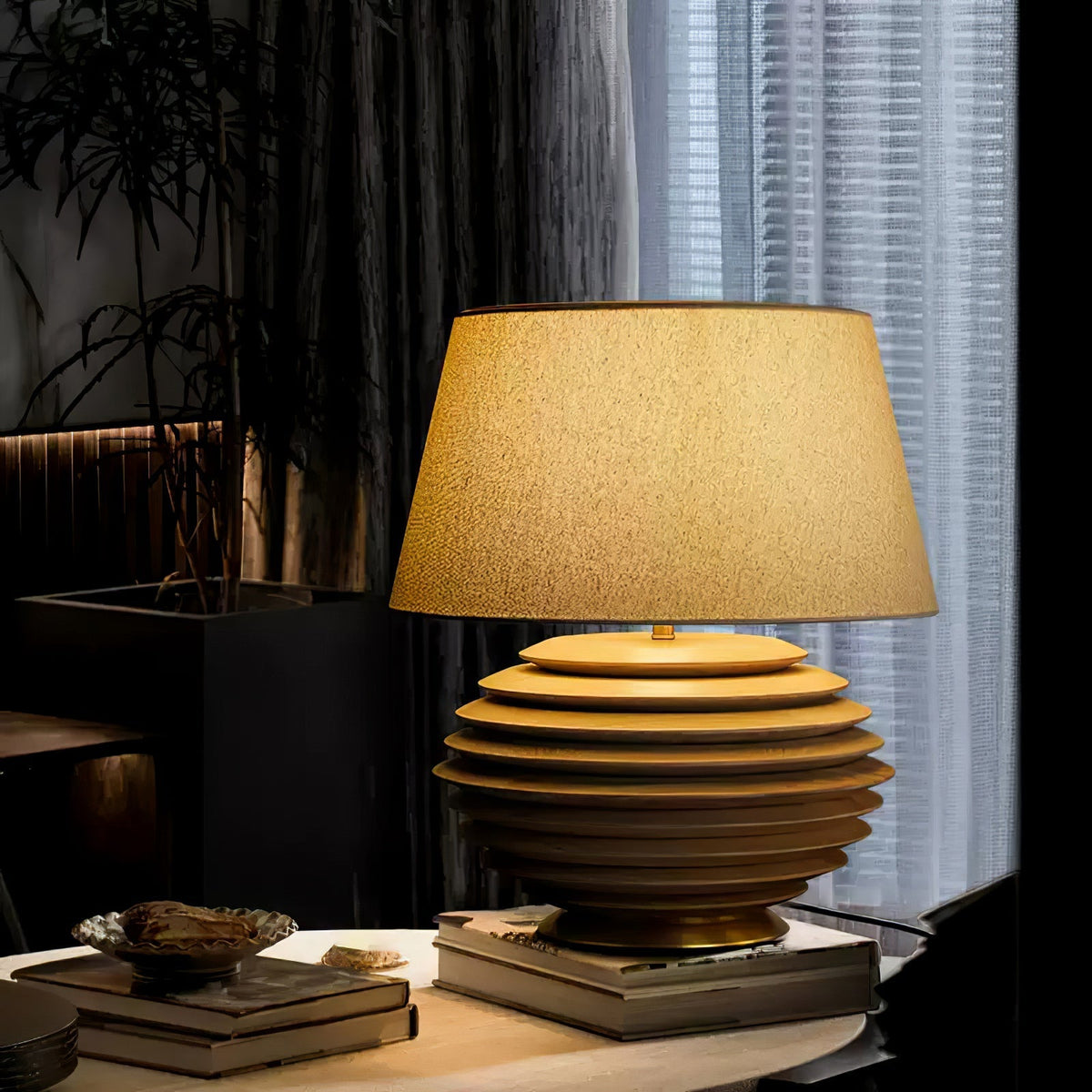 Abby moderne bordlampe