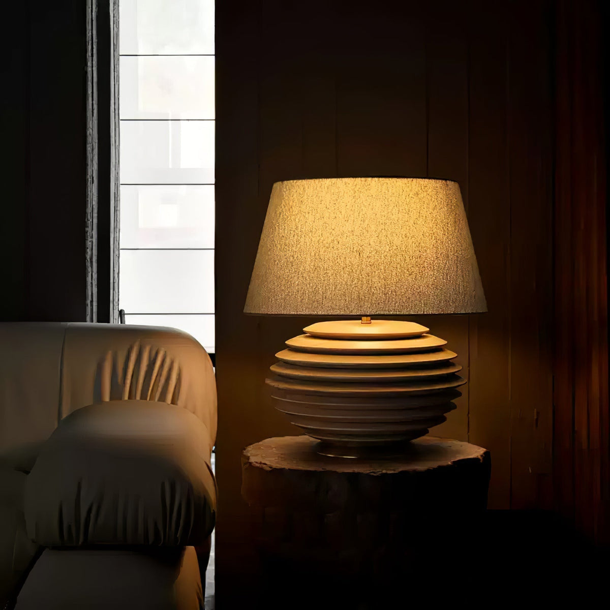 Abby moderne bordlampe