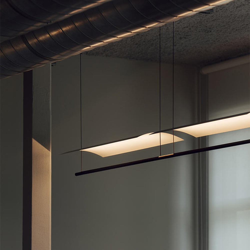 Arisha Minimalist Linear Metal Pendant Light