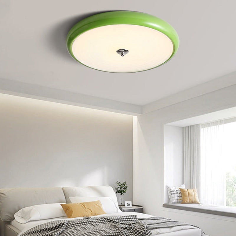 Valentina modern LED-plafond i metall för vardagsrum