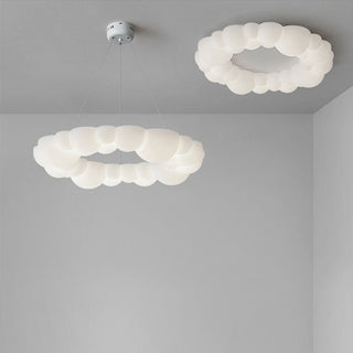 Quinn Modern Design LED Pendellampor/Taklampor Metall Vit Sovrum