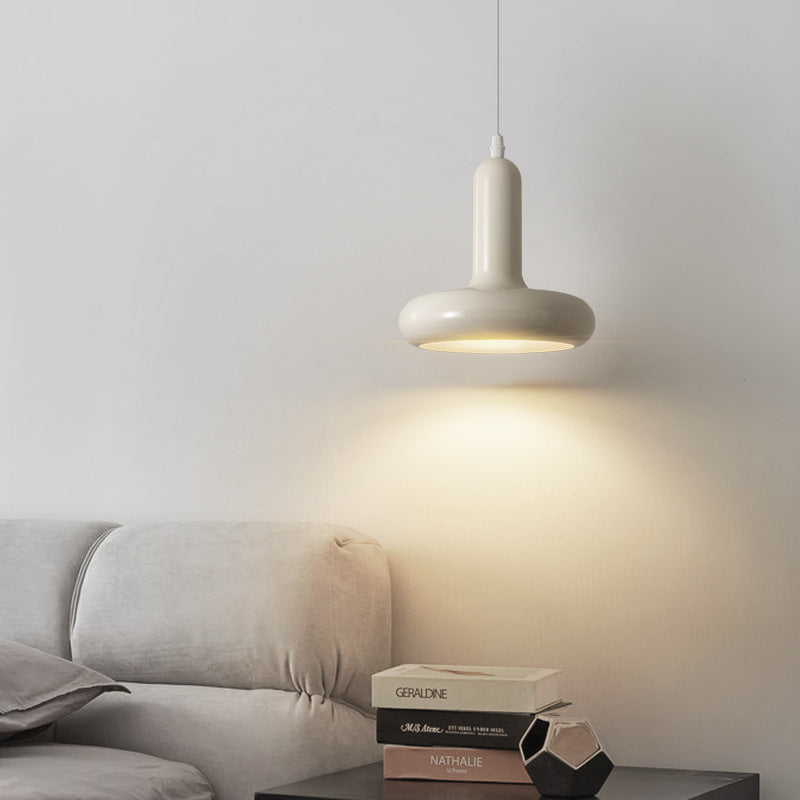 Arisha Modern Minimalist Cream Style Pendant Light White Bedroom