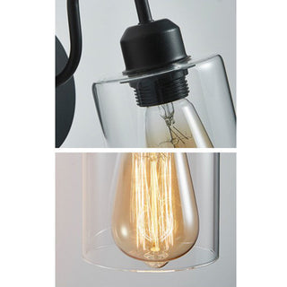 Alessio Retro LED Inomhus Metall/Glas Vägglampa, Guld