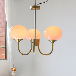 Hailie Design Konstnärlig Glas Ljuskrona Vardagsrum Studie