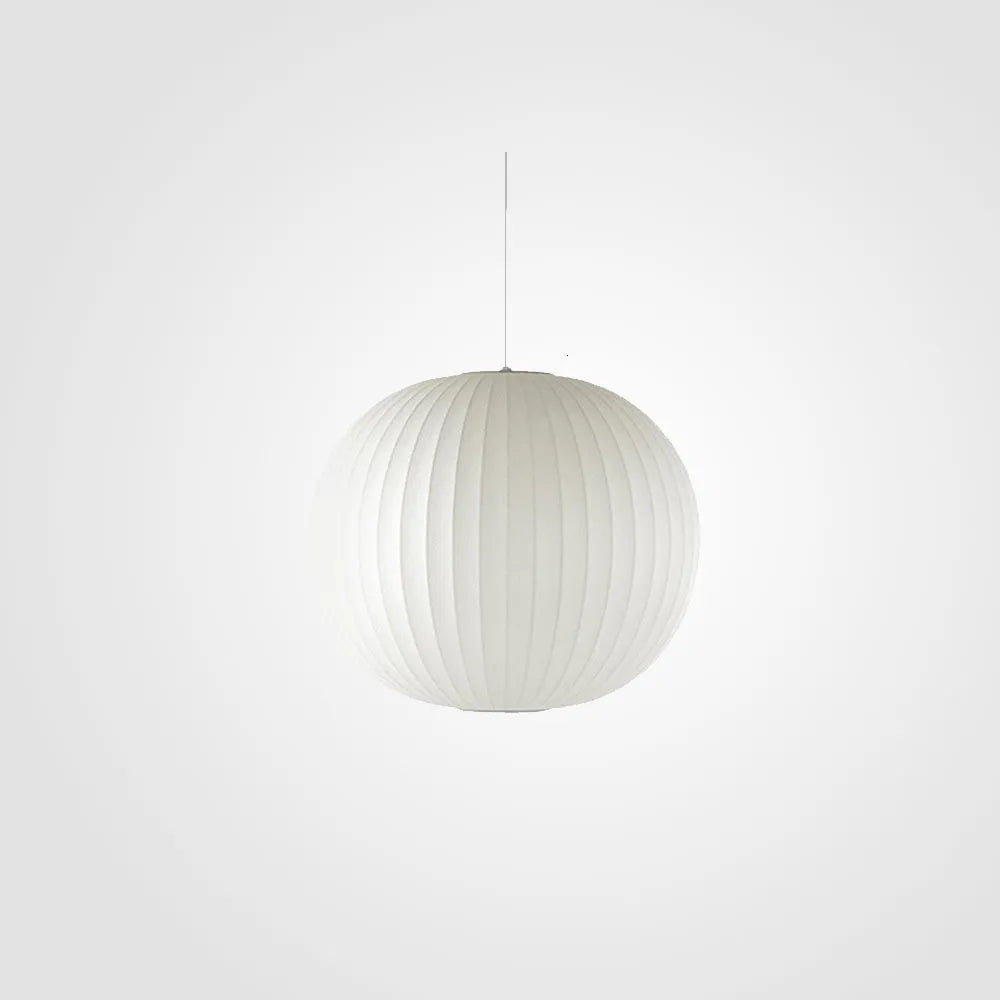 Etrio Pendant Light Bubble Mulberry Silk