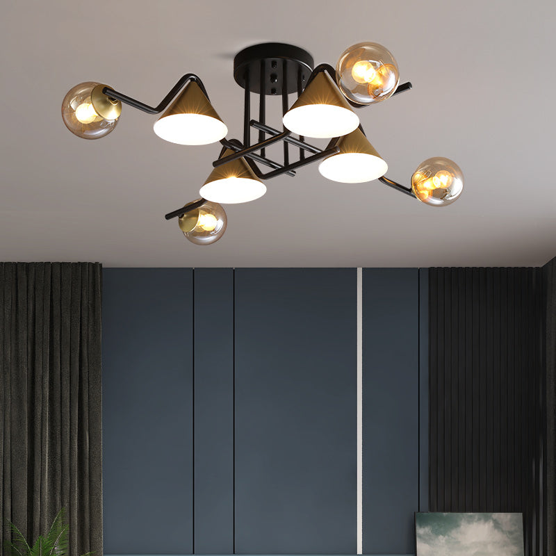 Arisha Design LED-kattovalaisin, makuuhuoneeseen/olohuoneeseen