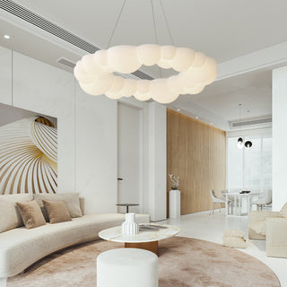 Quinn Modern Design LED Pendellampor/Taklampor Metall Vit Sovrum