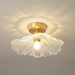 Carins Modern Design Ren Metall Glas LED Taklampa Hall Vardagsrum