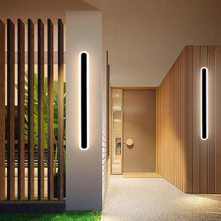 Edge Modern Design Metall Akryl LED Vägglampa Vardagsrum Matsal Utomhus