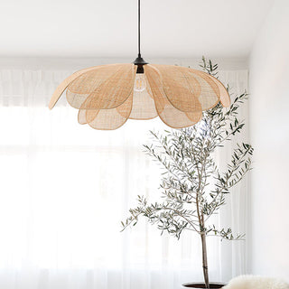 Ritta Design Blomma Metall Rotting LED Pendellampa Sovrum Vardagsrum Matsal