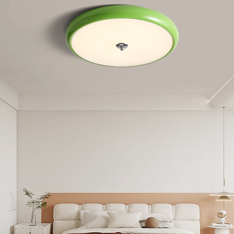 Valentina modern LED-plafond i metall för vardagsrum
