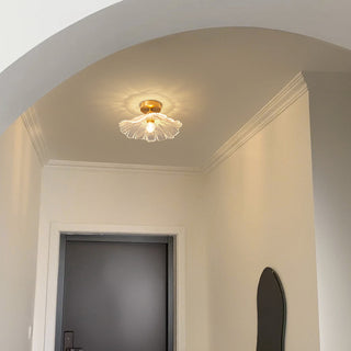 Carins Modern Design Ren Metall Glas LED Taklampa Hall Vardagsrum