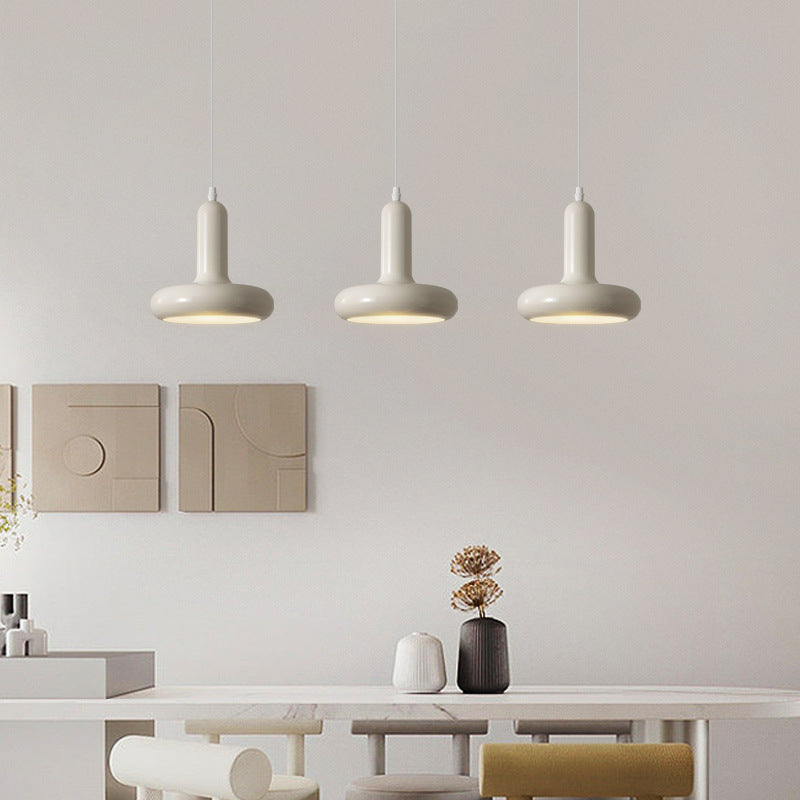 Arisha Modern Minimalist Cream Style Pendant Light White Bedroom