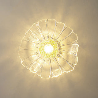 Carins Modern Design Ren Metall Glas LED Taklampa Hall Vardagsrum