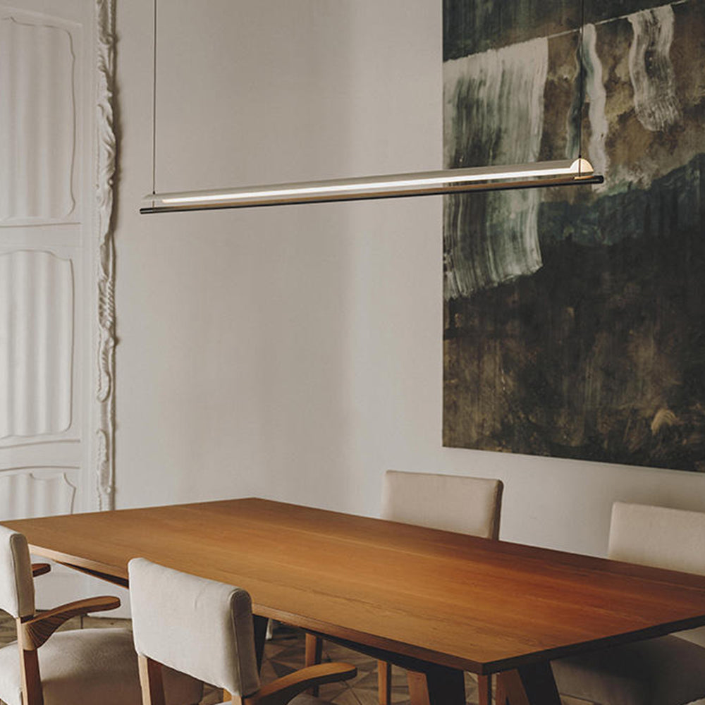 Arisha Minimalist Linear Metal Pendant Light