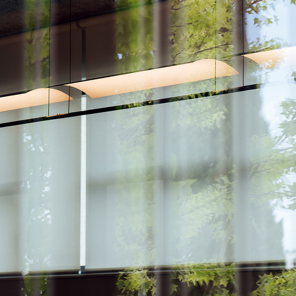 Arisha Minimalist Linear Metal Pendant Light