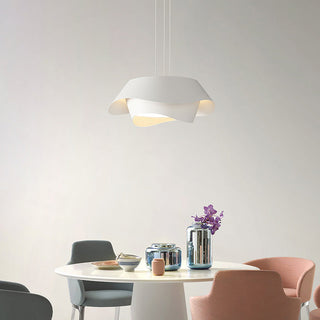Bella Konst Deco Blomma Form Metall Pendellampor, Vit, Köksö/Vardagsrum/Matsal/Sovrum