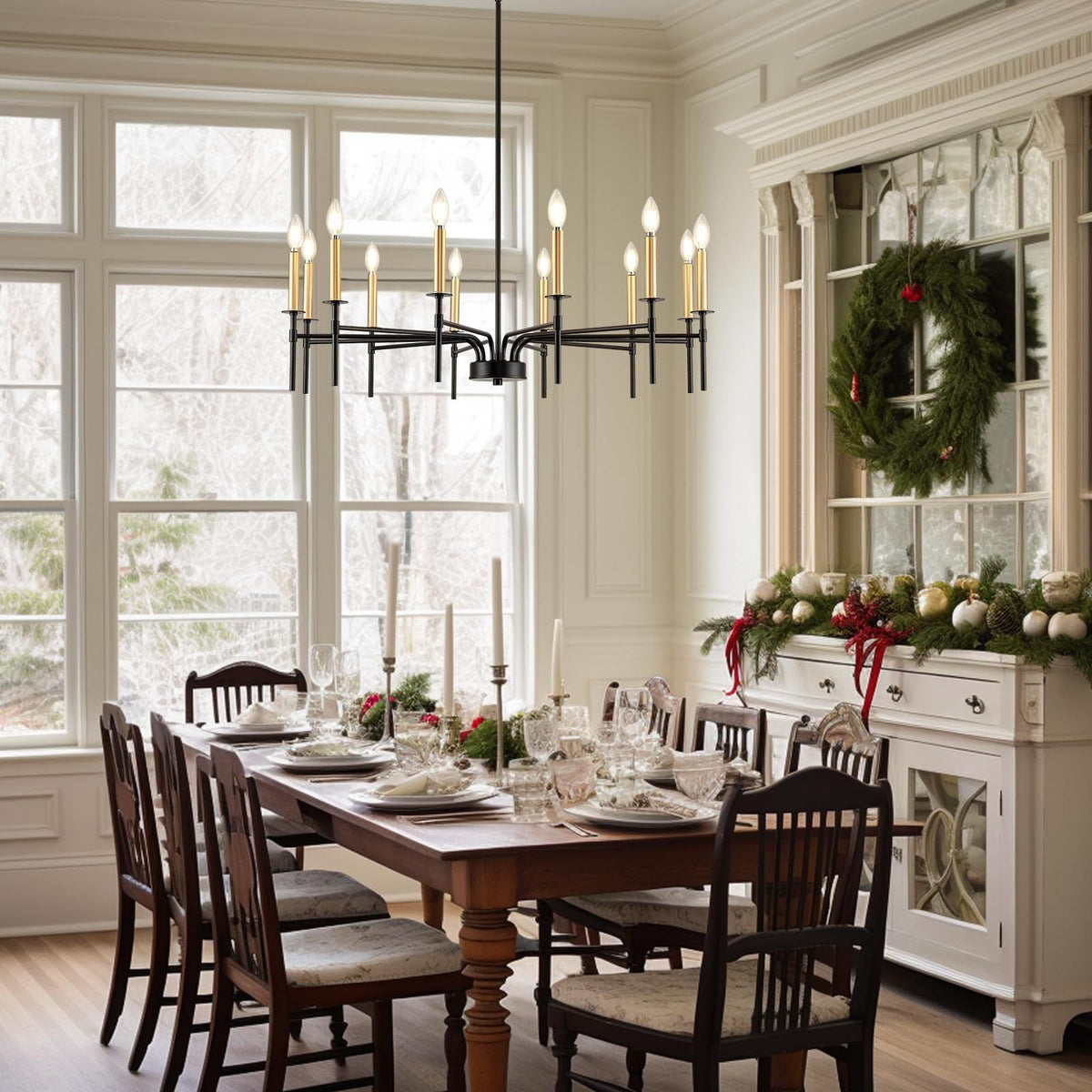 Silva  Pendant Light Chandeliers  Retro Industrial Living Room
