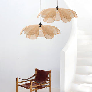 Ritta Design Blomma Metall Rotting LED Pendellampa Sovrum Vardagsrum Matsal