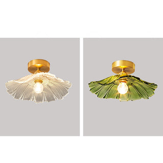 Carins Modern Design Ren Metall Glas LED Taklampa Hall Vardagsrum