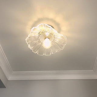 Carins Modern Design Ren Metall Glas LED Taklampa Hall Vardagsrum
