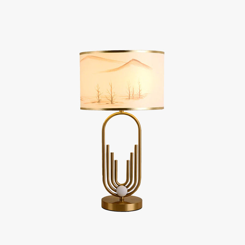 Freja Artistic Table Lamp Floor Lamp Bedside Desk Light For Bedroom