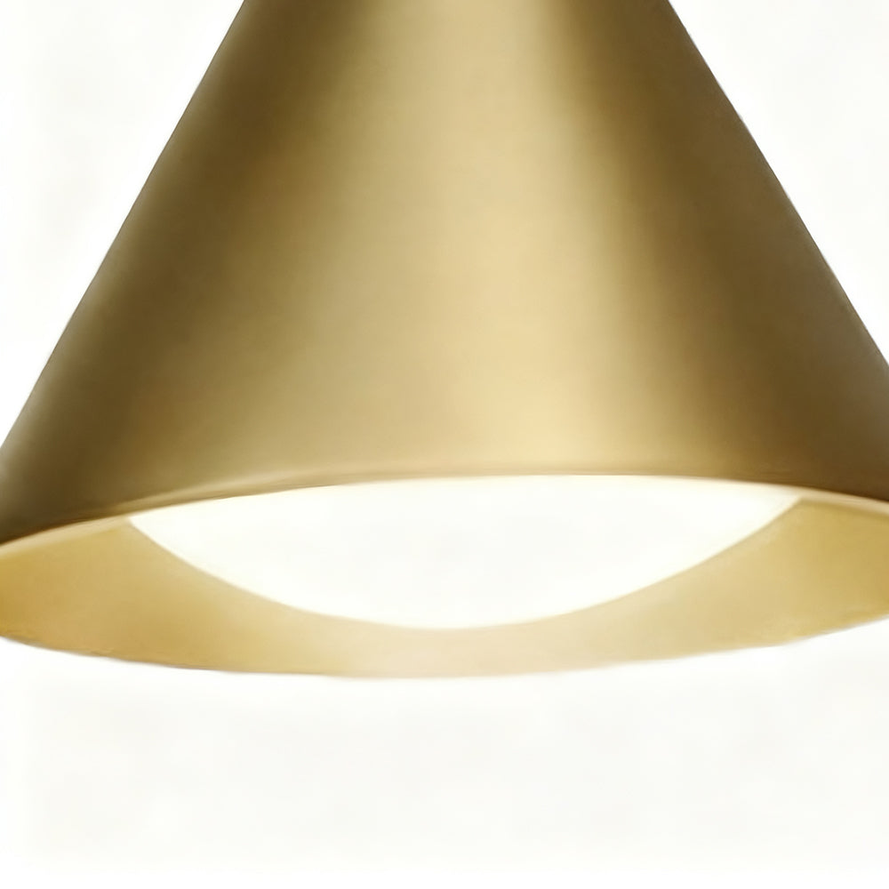 Ray modern minimalistisk konformad utomhusvägglampa i metall, vattentät, svart/guld