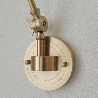 Brady Retro Design Vägglampa Inomhus Metall/Glas Grön/Vit Sovrum
