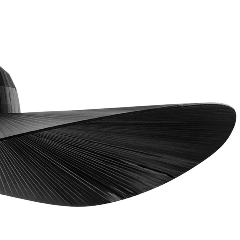 Ritta moderni leveälierisen hatun muotoinen metallinen/kankainen riippuvalaisin, musta/valkoinen