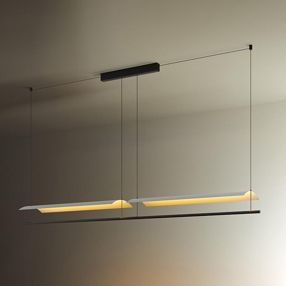 Arisha Minimalist Linear Metal Pendant Light
