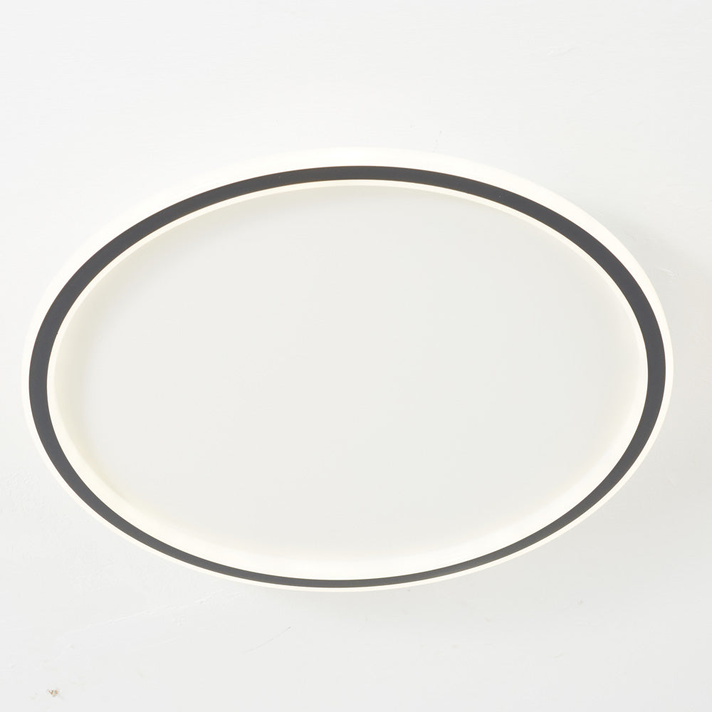 Varin modern rund LED-taklampa