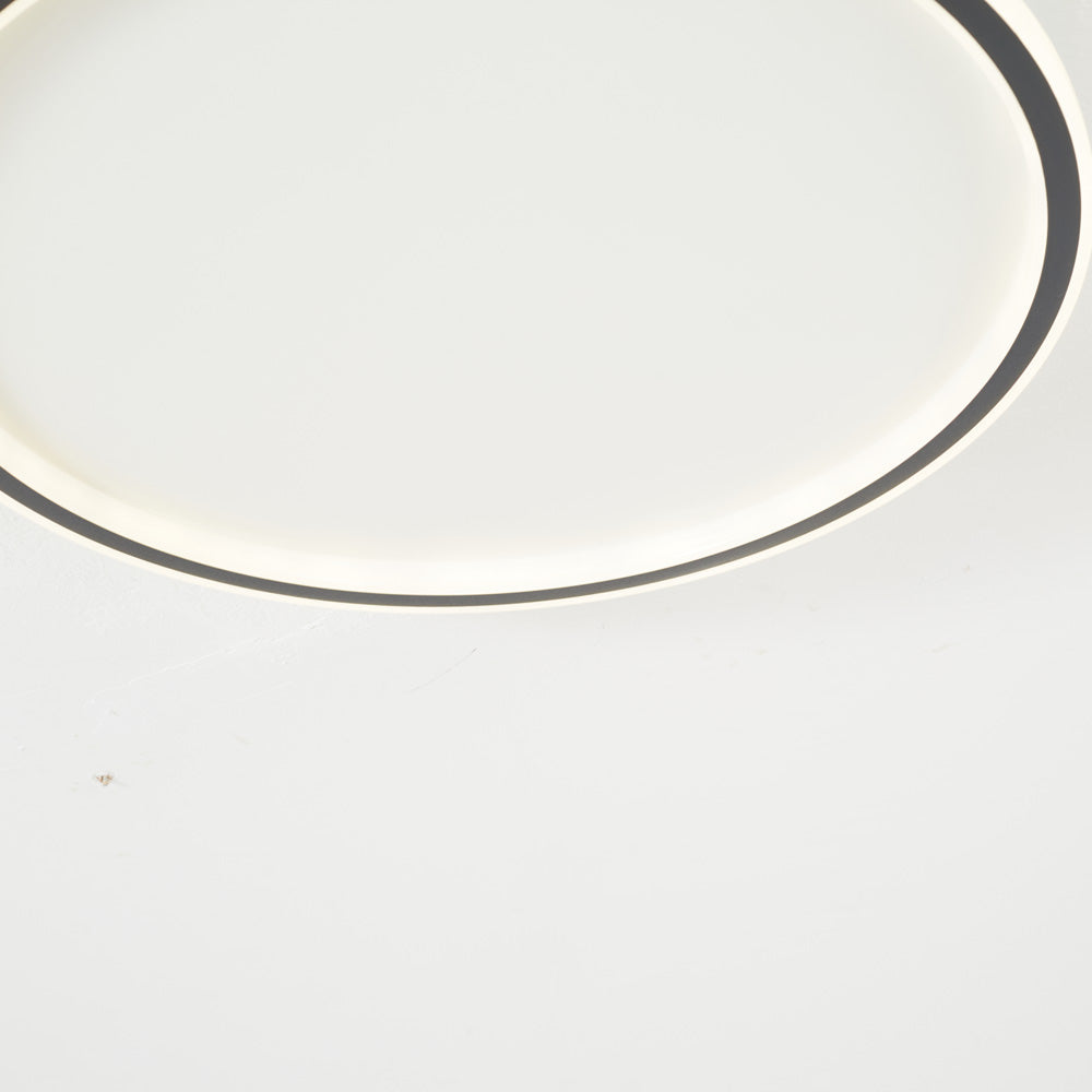 Varin modern rund LED-taklampa