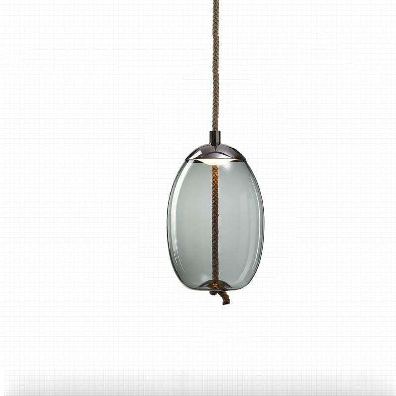 Valentina nordisk LED-pendellampa, dekorativt glas