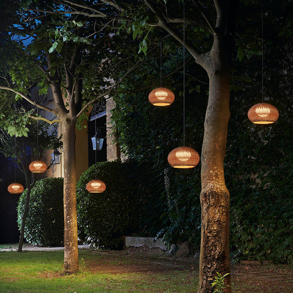 Ray modern lykta taklampa, metall/, beige/kaffe