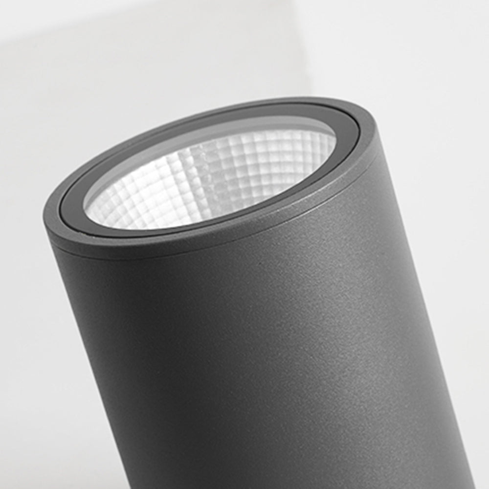 Ray modern svart cylindrisk utanpåliggande takspotlight