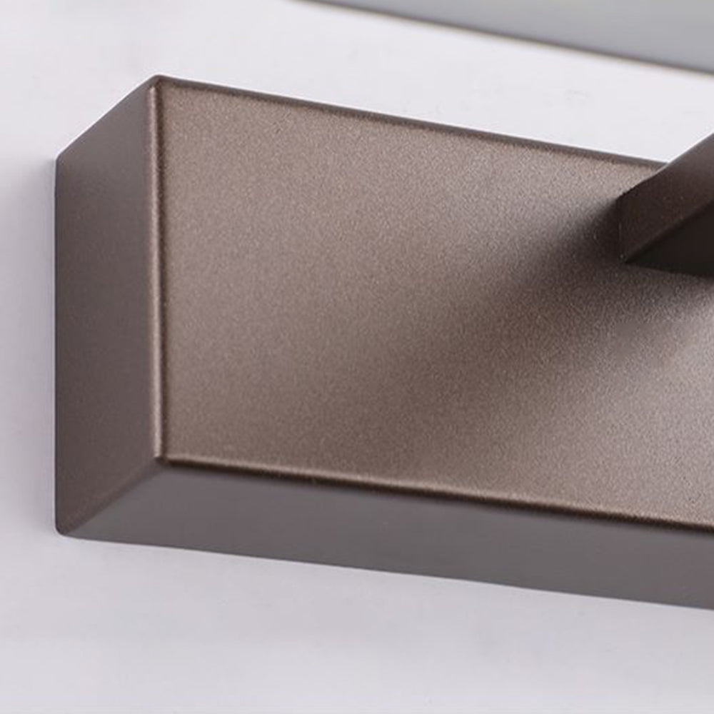 Arisha LED-væglampe til toiletbord med drejeligt spejlfront, metal, badeværelse